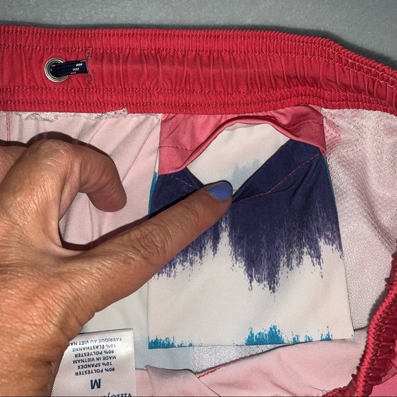 Mens Vineyard Vines Tie Dye Chappy Swim Trunks Size Medium - Picture 10 of 10